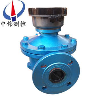 Cast iron oval gear flowmeter