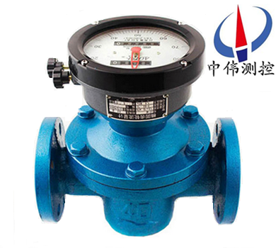 Back to zero type oval gear flowmeter