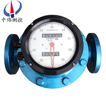 Pointer oval gear flowmeter