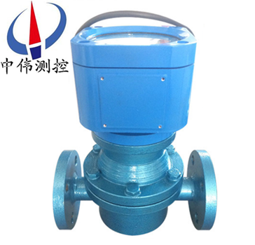 Electronic oval gear flowmeter